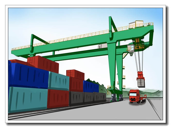 集装箱龙门吊的起升高度不足要如何改造